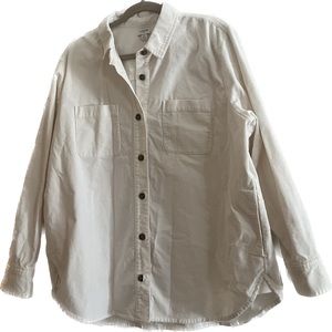 J Crew Factory Corduroy Shirt Jacket